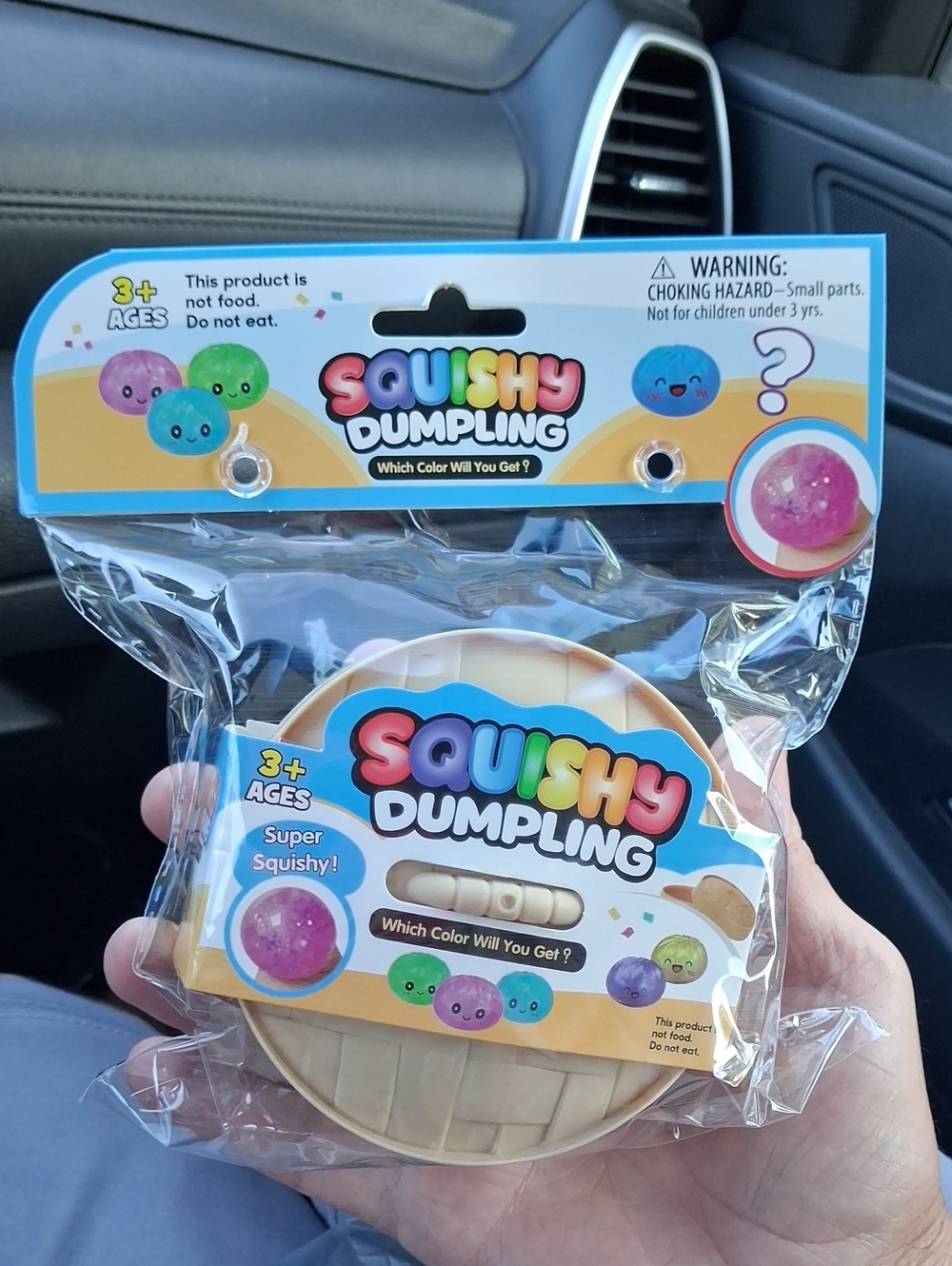 Squishy Dumpling Mystery Color Toy - Multicolor